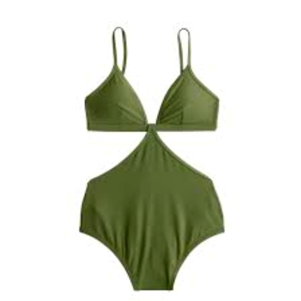 J.Crew one piece cut out swimsuit sz 4